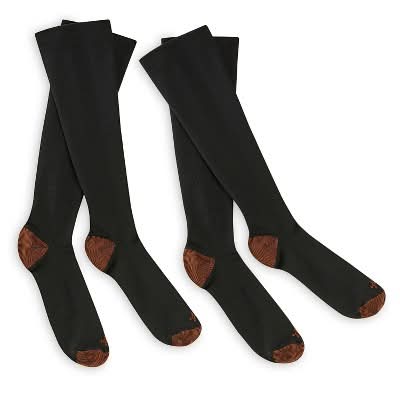 Tommie Copper Sport Compression Knee High Socks, L/XL (2 x 2 ct)