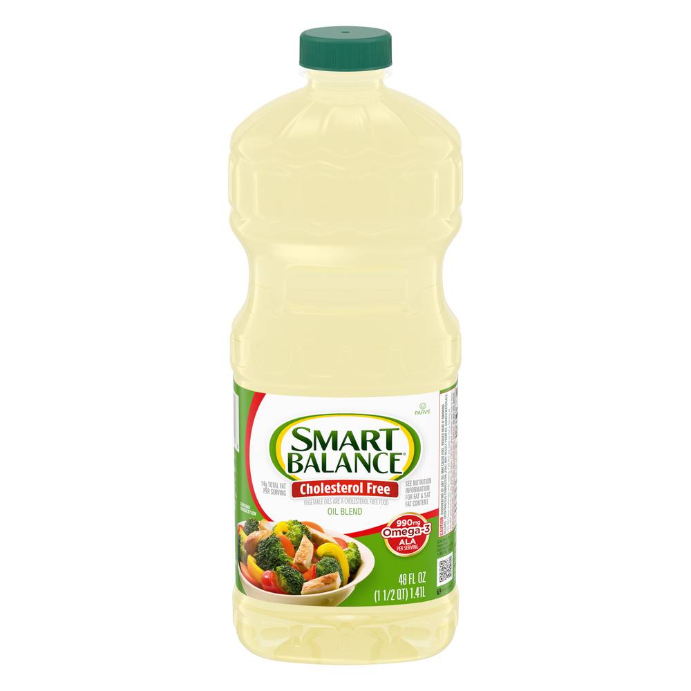 Smart Balance Cholesterol Free Cooking Oil Blend (48 fl oz)