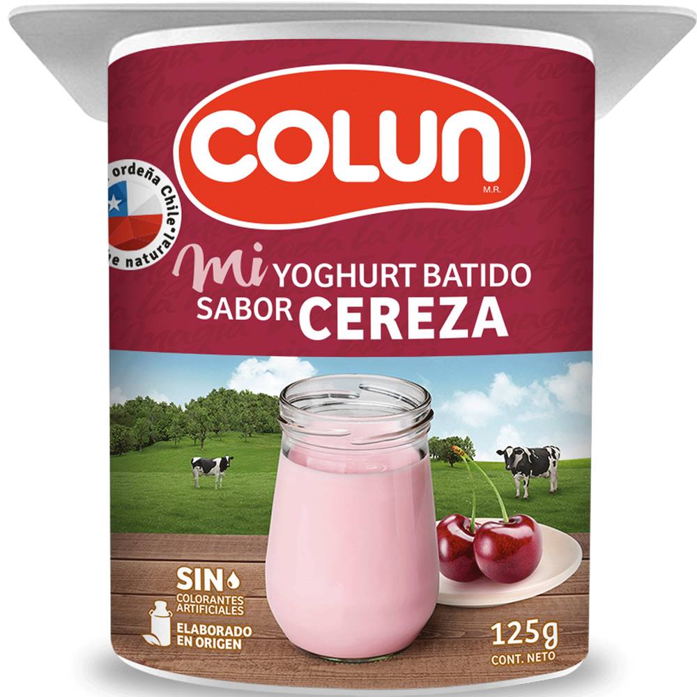 Colun yoghurt batido de cereza (125 g)