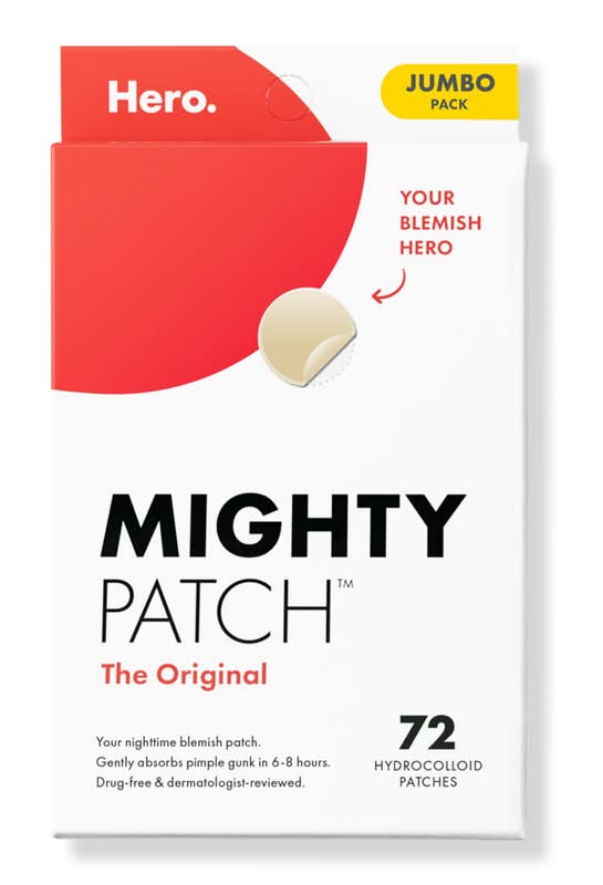 Hero Cosmetics Mighty Patch Original Acne Pimple Patches 72 ct