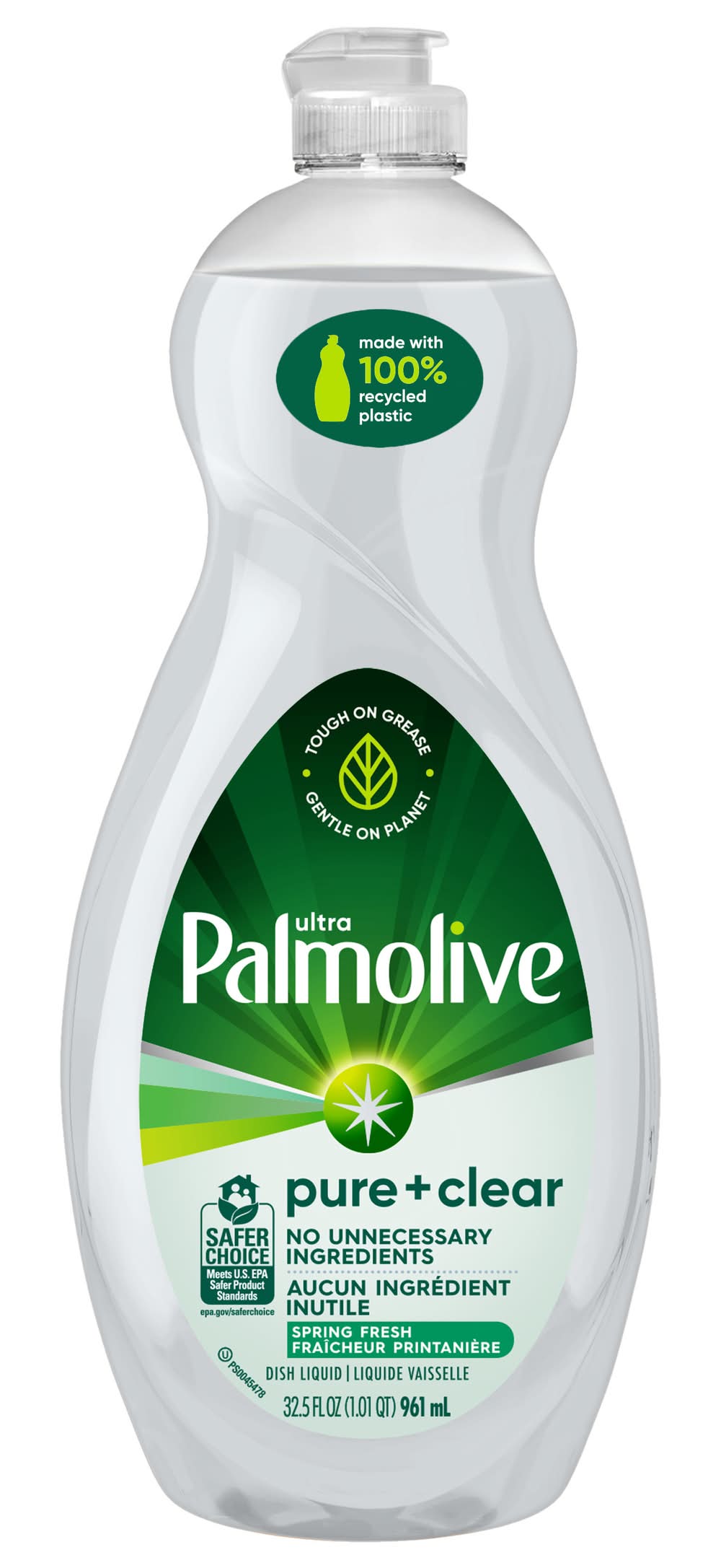 Palmolive Ultra Pure + Clear Dish Liquid (32.5 fl oz)