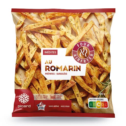 Inédites au romarin, pommes de terre, France