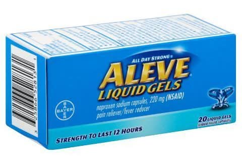 Aleve Liquid Gel 20 Count