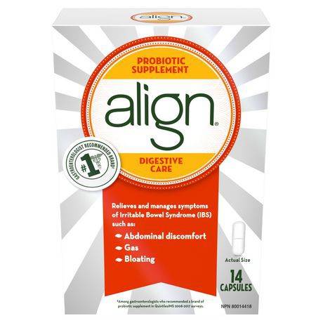 Align Probiotic Supplement Capsules (14 units)