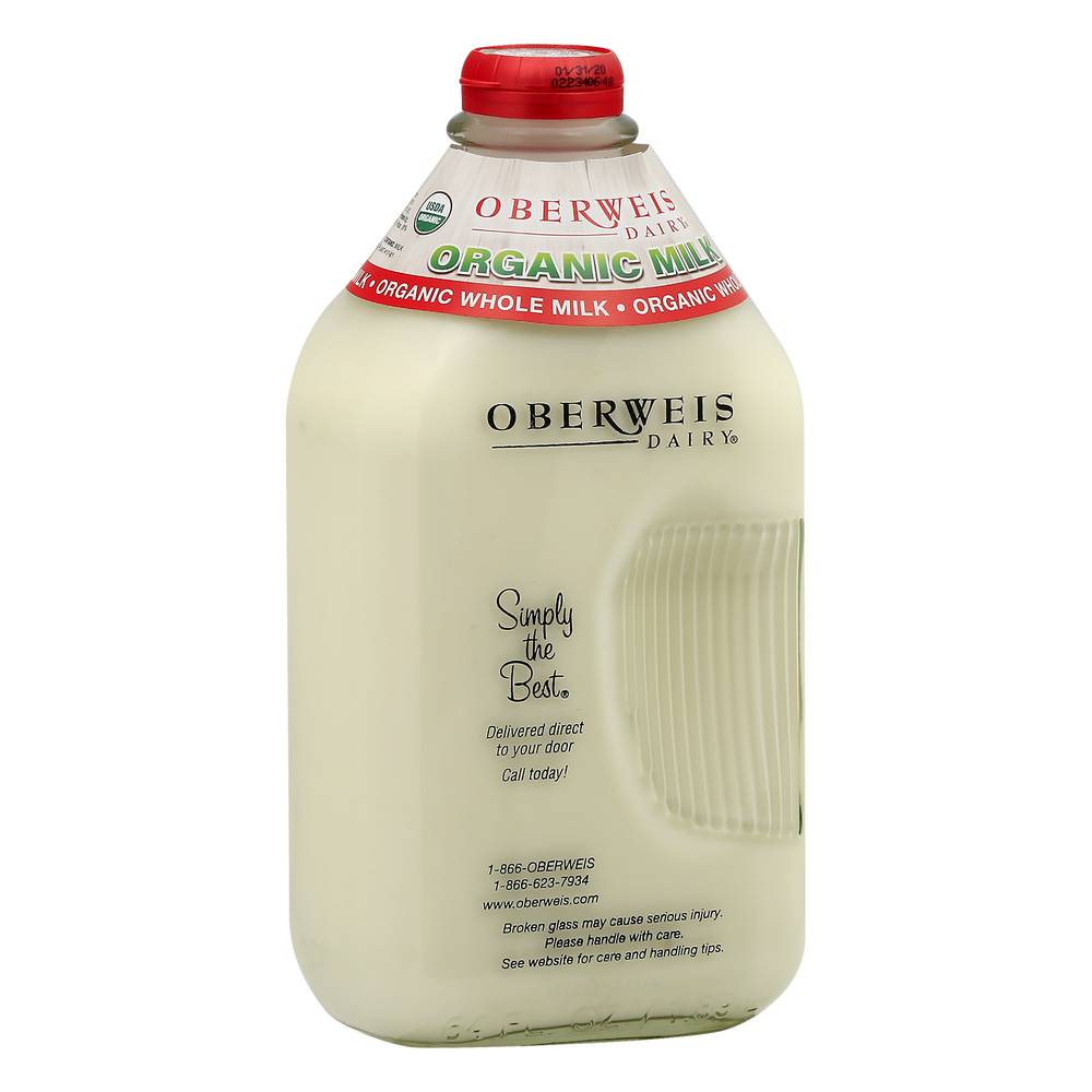 Oberweis Dairy Organic Whole Milk (64 fl oz)