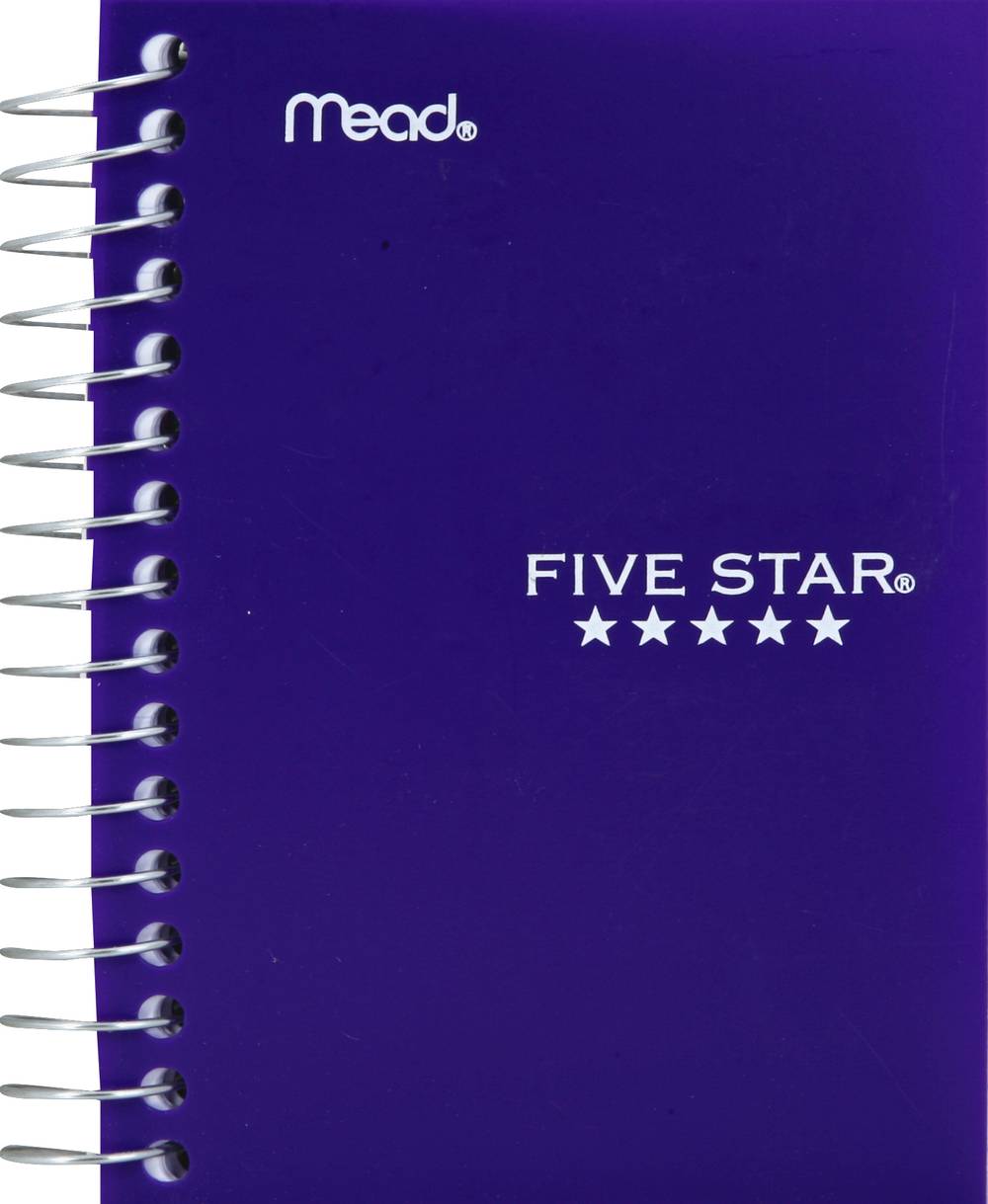 Mead Five Star College Ruled Notebook