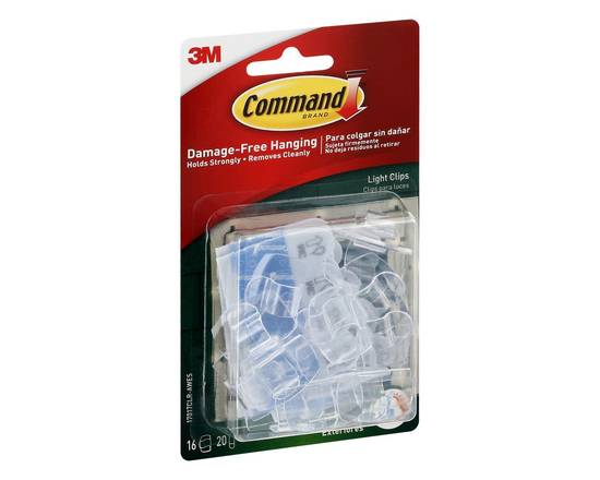 Command · Damage-Free Hanging Outdoor Light Clips (1 set)