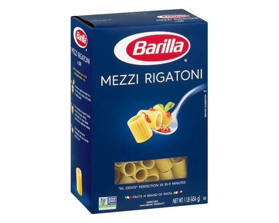 Barilla · Mezzi Rigatoni Pasta No. 389 (1 lb)