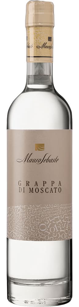 Mauro Sebaste Moscato Grappa Brandy (750 ml)