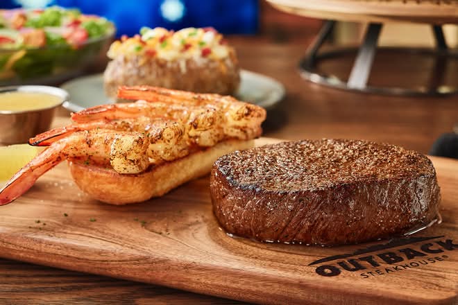 Sirloin* & Shrimp on the Barbie