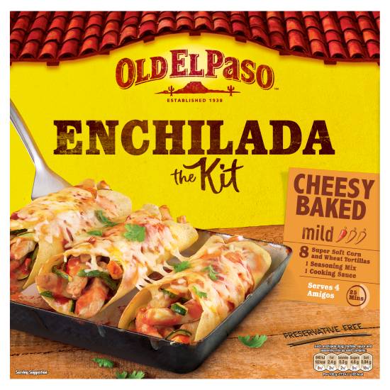 Old El Paso Cheesy Baked Enchilada Kit (663g)