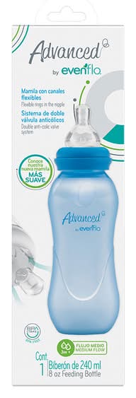 Evenflo · Biberón advanced anticólicos (50 g)