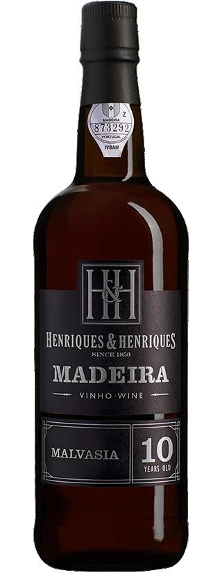 10 year old Malmsey Henriques and Henriques Madeira 50cl