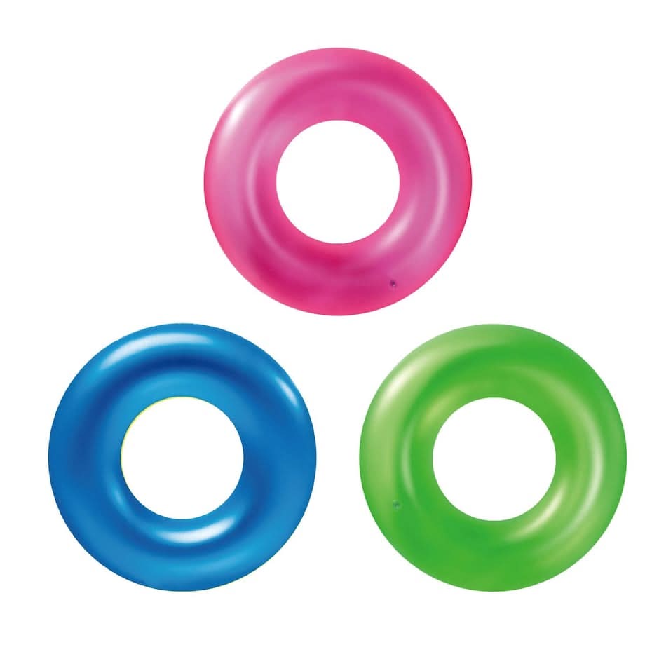 Splash-N-Swim Neon Floating Swim Ring, 1-ct.