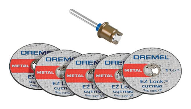 Dremel Ez Lock Metal Cut-Off Wheel Starter Kit 6 Pk