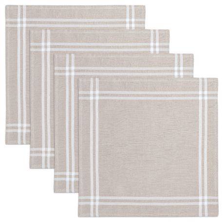 Fraîche Holiday Napkins Set, 4 Pack