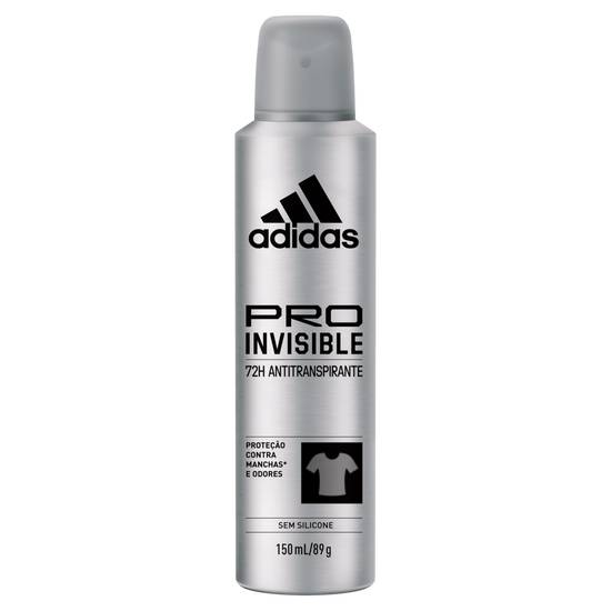 Adidas desodorante invisible aerosol masculino