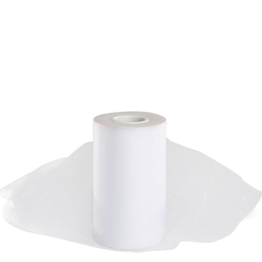 White Tulle Spool