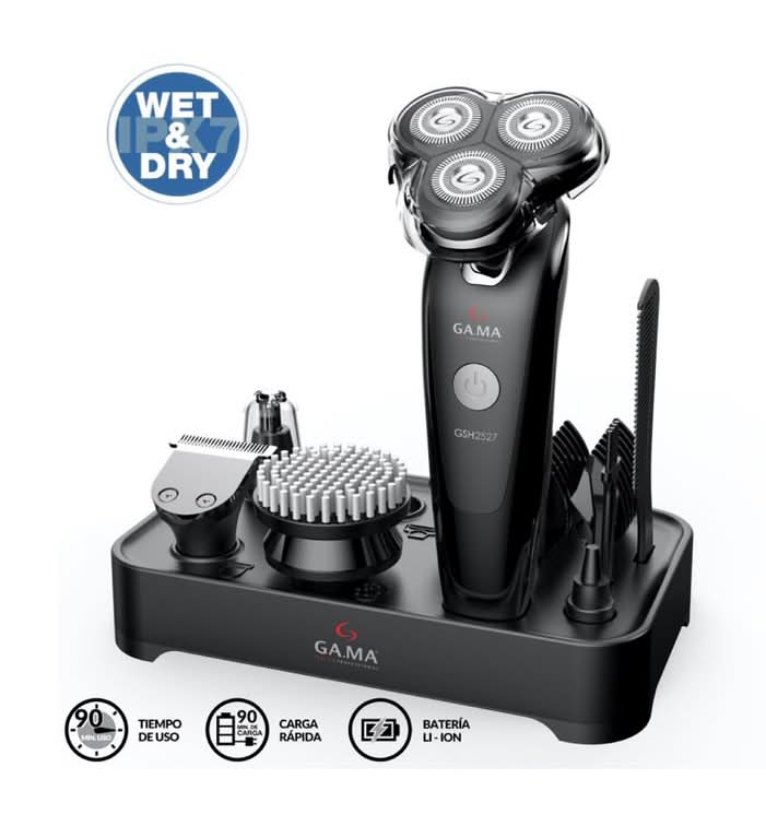 GA.MA Italy · Set afeitadora multistyler gsh 2527 wet & dry