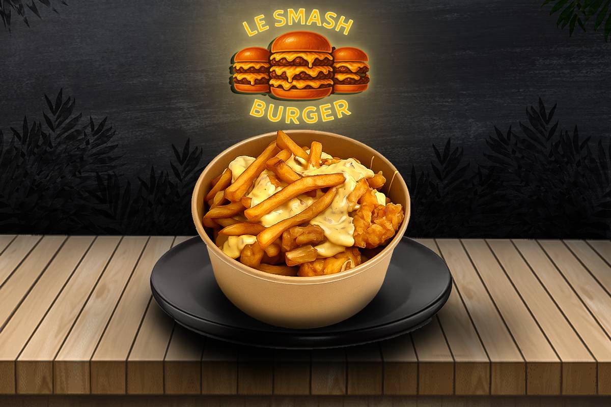 🍗 POUTINE XL  CHICKEN PANÉ CHEDDAR