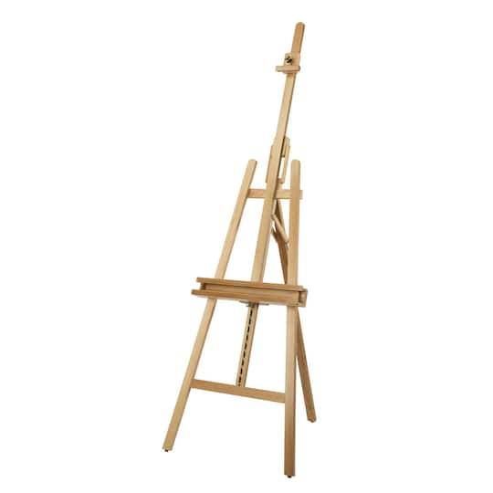 54.5" A-Frame Studio Wood Floor Easel By Artist'S Loft