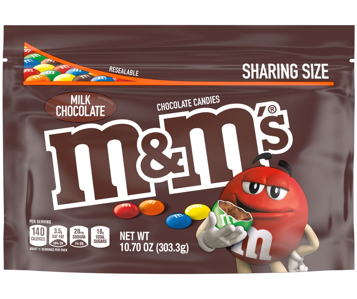 M&M's Candies, Milk Chocolate (10.7 oz)