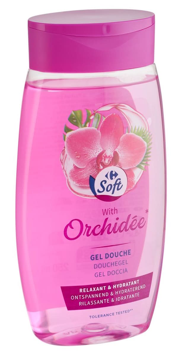 Carrefour Soft Orchidée Gel Douche 250 ml