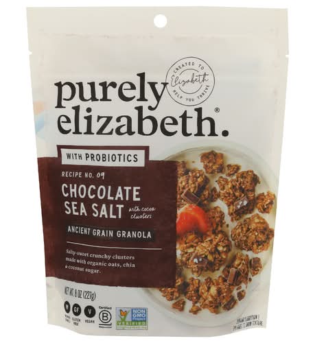 Purely Elizabeth Chocolate Sea Salt Probiotic Granola