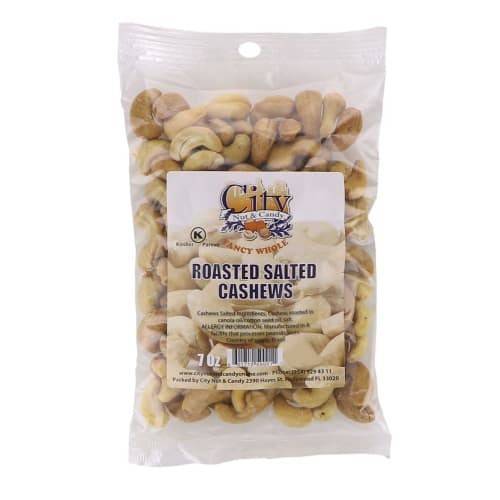 City Nut & Candy Roasted Salted Cashews (7 oz)