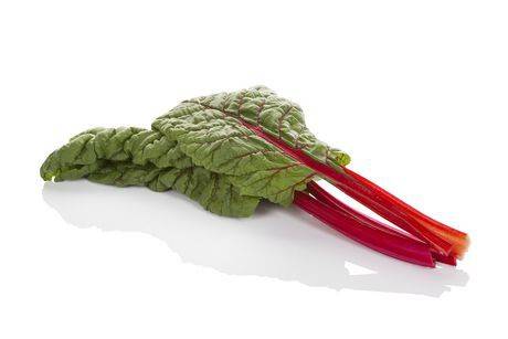 Bette à carde rouge (1 chacun) - Swiss red chard (1 bunch)