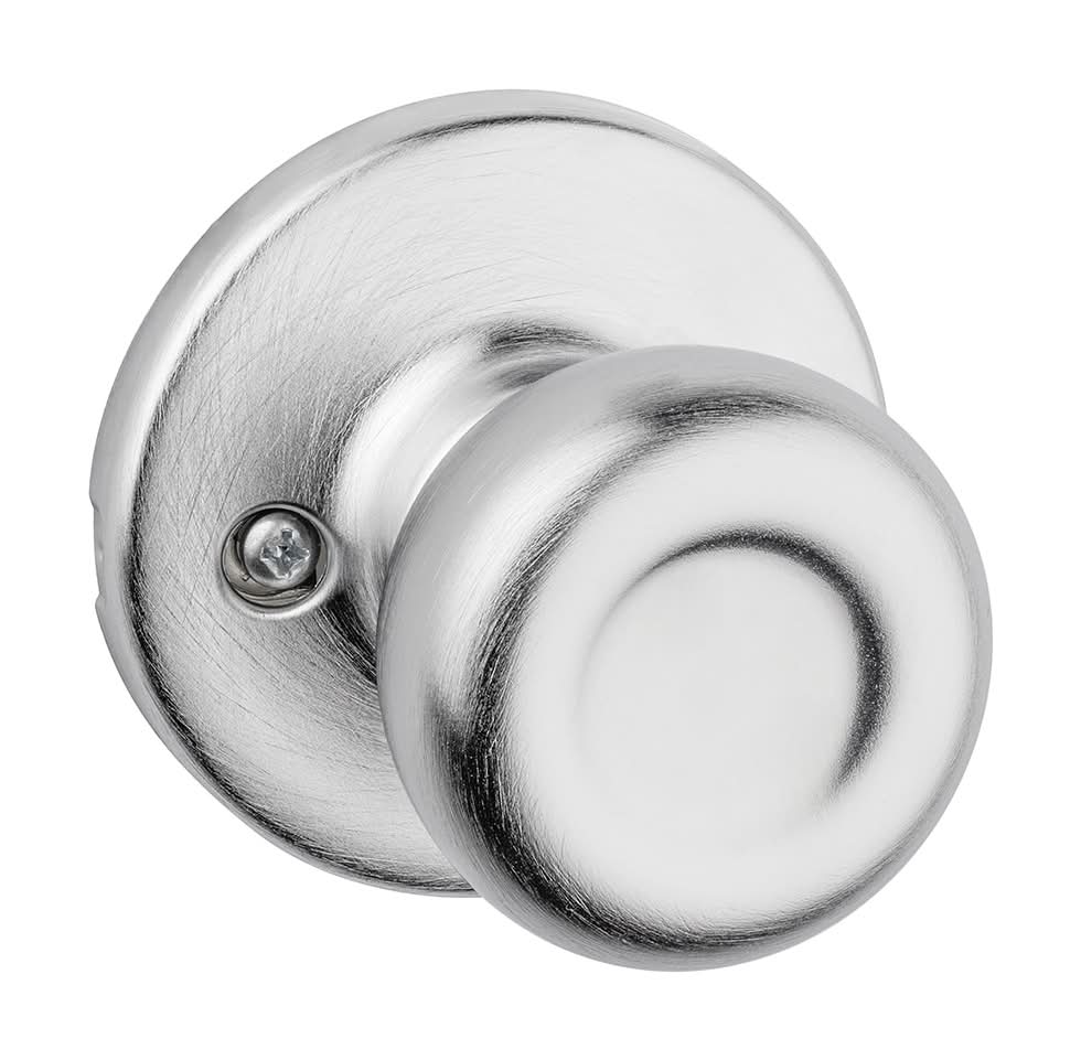 Kwikset Tylo Satin Chrome Interior or Dummy Door Knob
