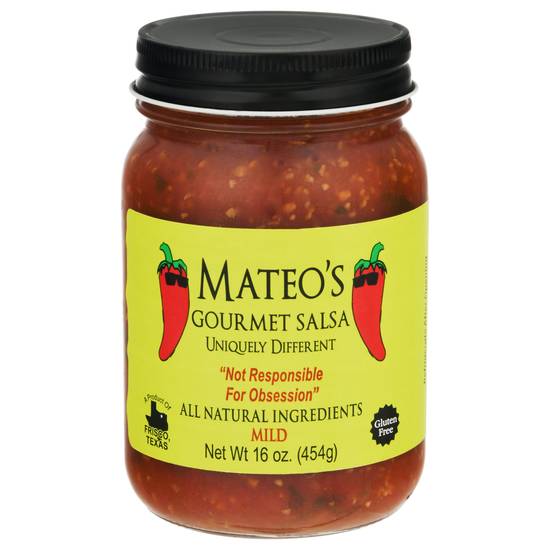 Mateo's Gourmet Salsa (mild spicy)