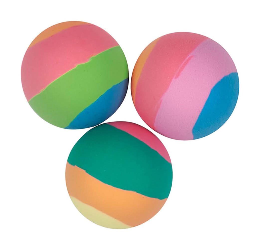 321 Party! Assorted Bouncy Ball Party Favors 6 Ct