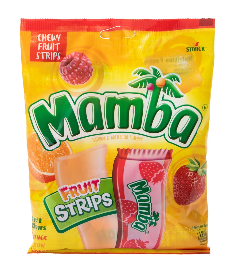Mamba® Fruit Strips Candy 6.3oz