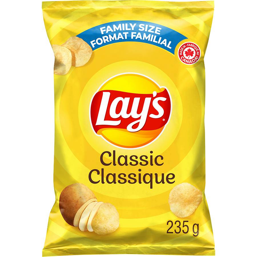 Lay's Classic Potato Chips (235 g)