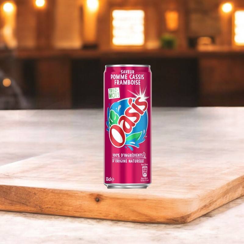Oasis pomme cassis framboise