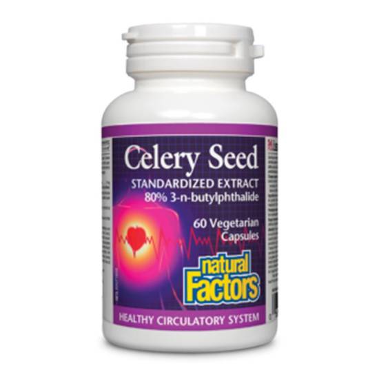 Natural Factors Celery Seed Extract Capsules 3nb (60 units)
