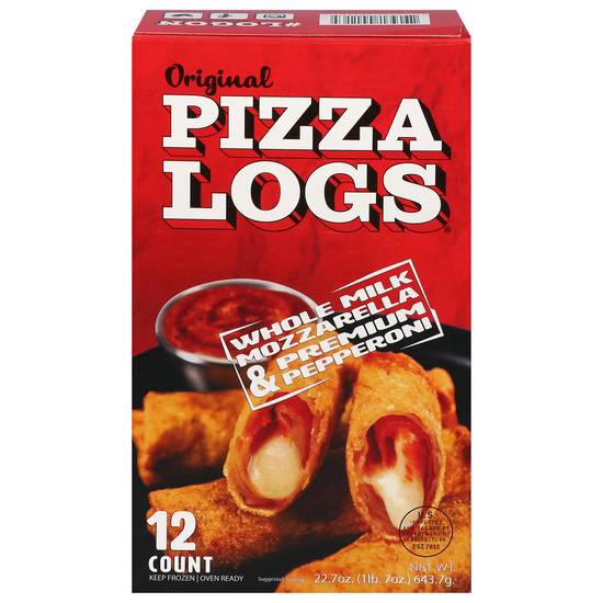 Pizza Logs Cheese and Pepperoni (12 ct)