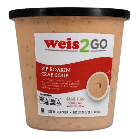 Weis Quality Soup Rip Roarin Crab