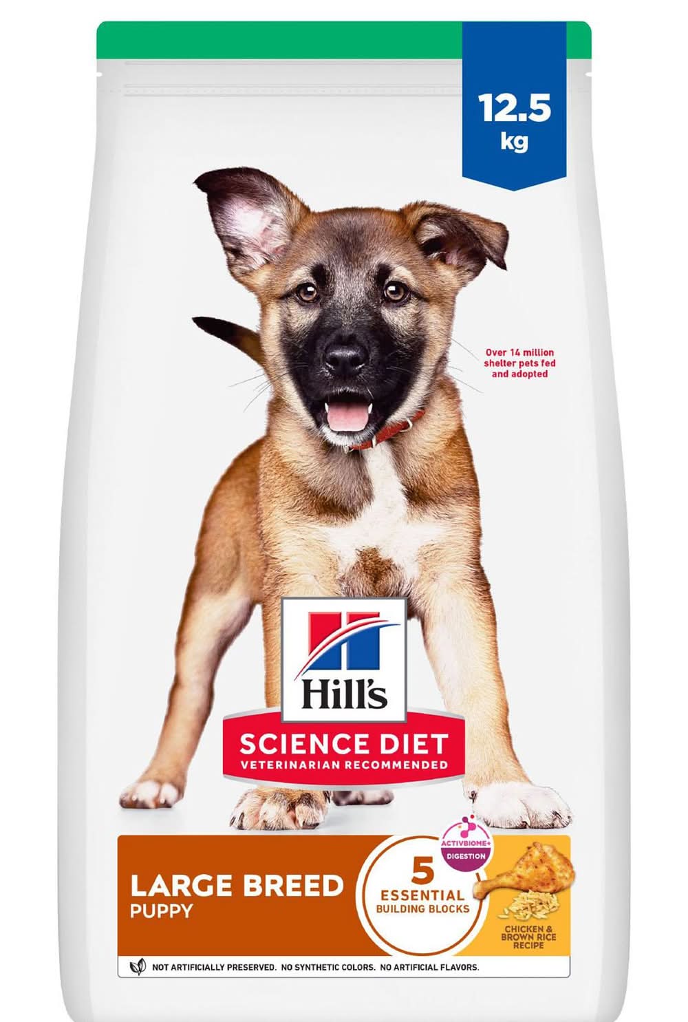 Hill's Science Diet Chicken & Brown Rice Recipe Large Breed Puppy Dog Food, 27.5 lb