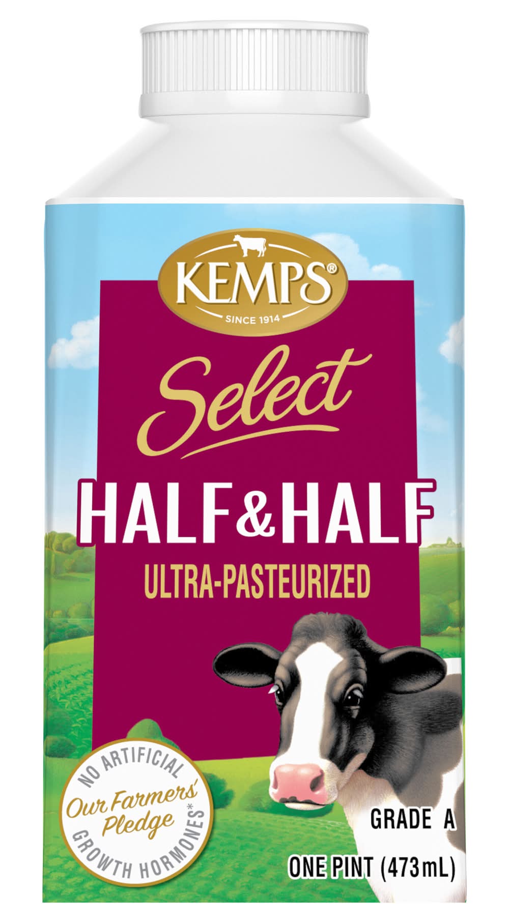 Kemps Select Half & Half Creamer (1 pint)