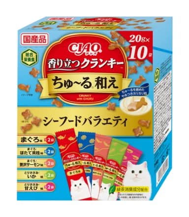 50_いなば　クランキーちゅ～る和え（20g×10本）
