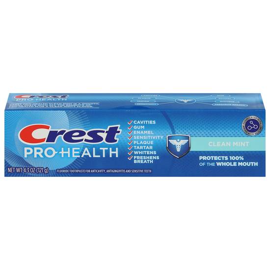 Crest Pro-Health Smooth Formula Toothpaste (mint)