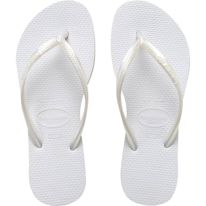 Havaianas chinelo slim branco (tam. 35/36)