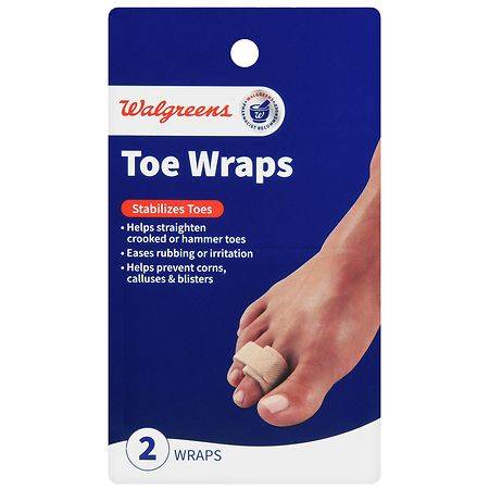 Walgreens Toe Wraps - 2.0 ea