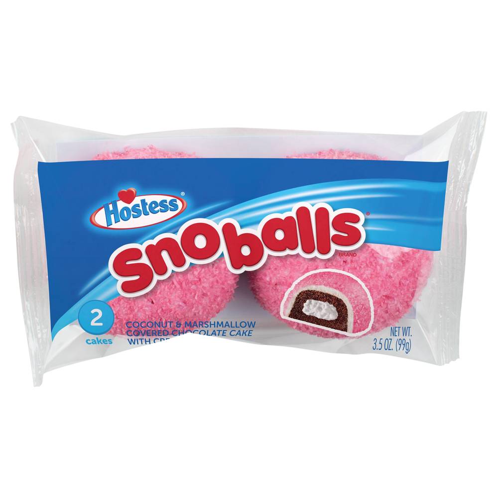 Hostess Snoballs Coconut & Marshmallow Covered Chocolate Cake (2 ct) (3.5 oz)