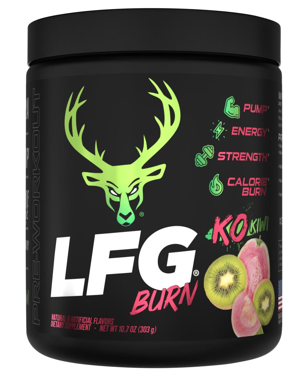 Bucked Up Lfg Burn Pre-Workout, Kiwi + Guava (10.7 oz)