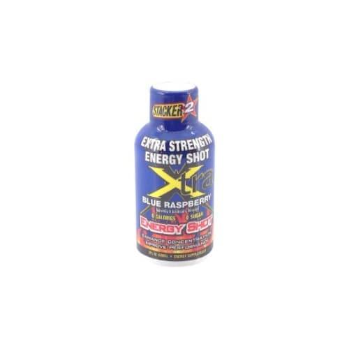 Stacker2 Extra Strength Blue Raspberry Energy Shot (2 fl oz)