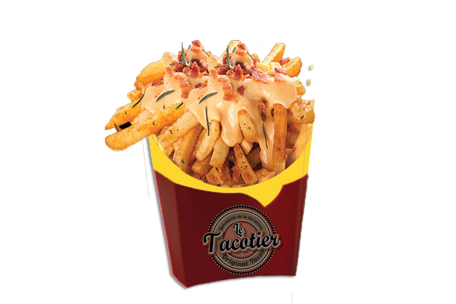 🍟 Frites cheddar bacon 🥓