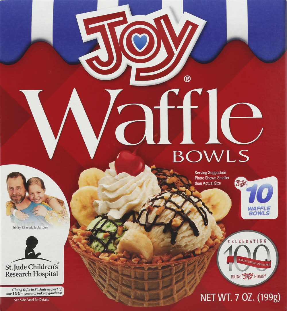 Joy Waffle Bowls (7 oz)